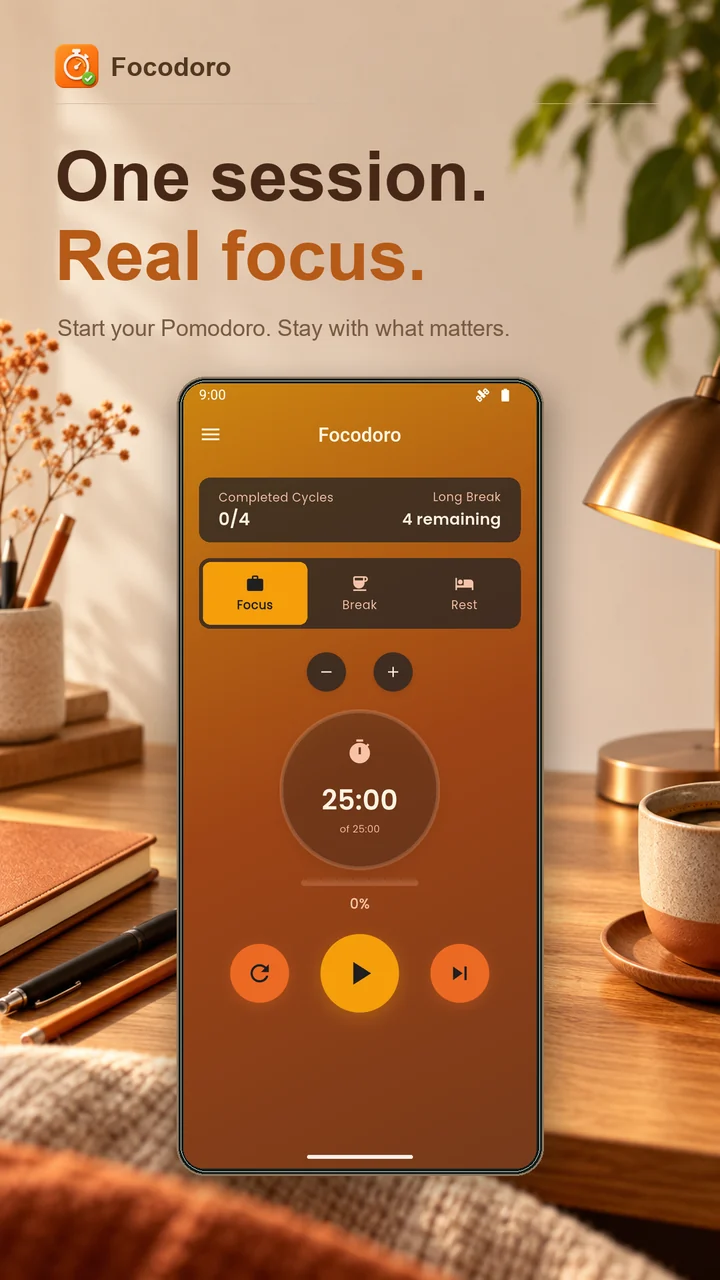 Focodoro — screenshot 1