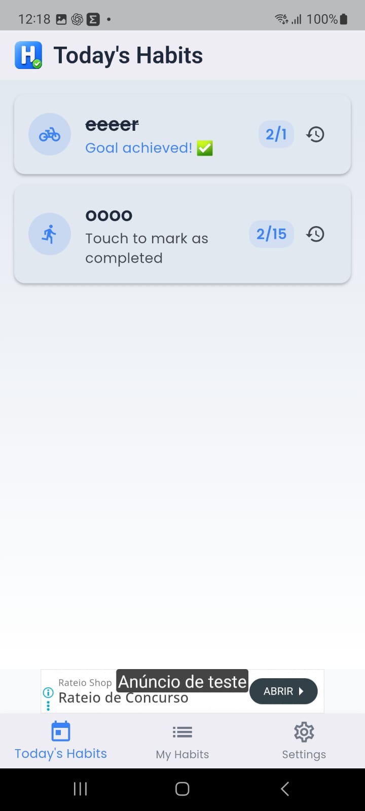 Habitus — screenshot 1