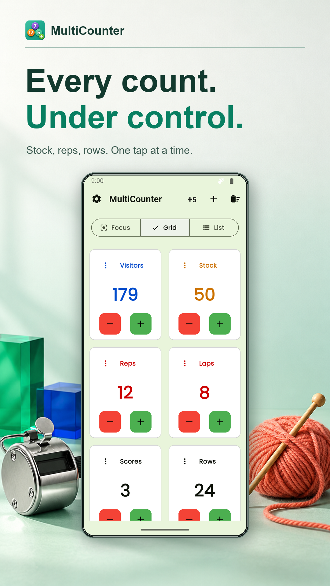 MultiCounter — screenshot 1