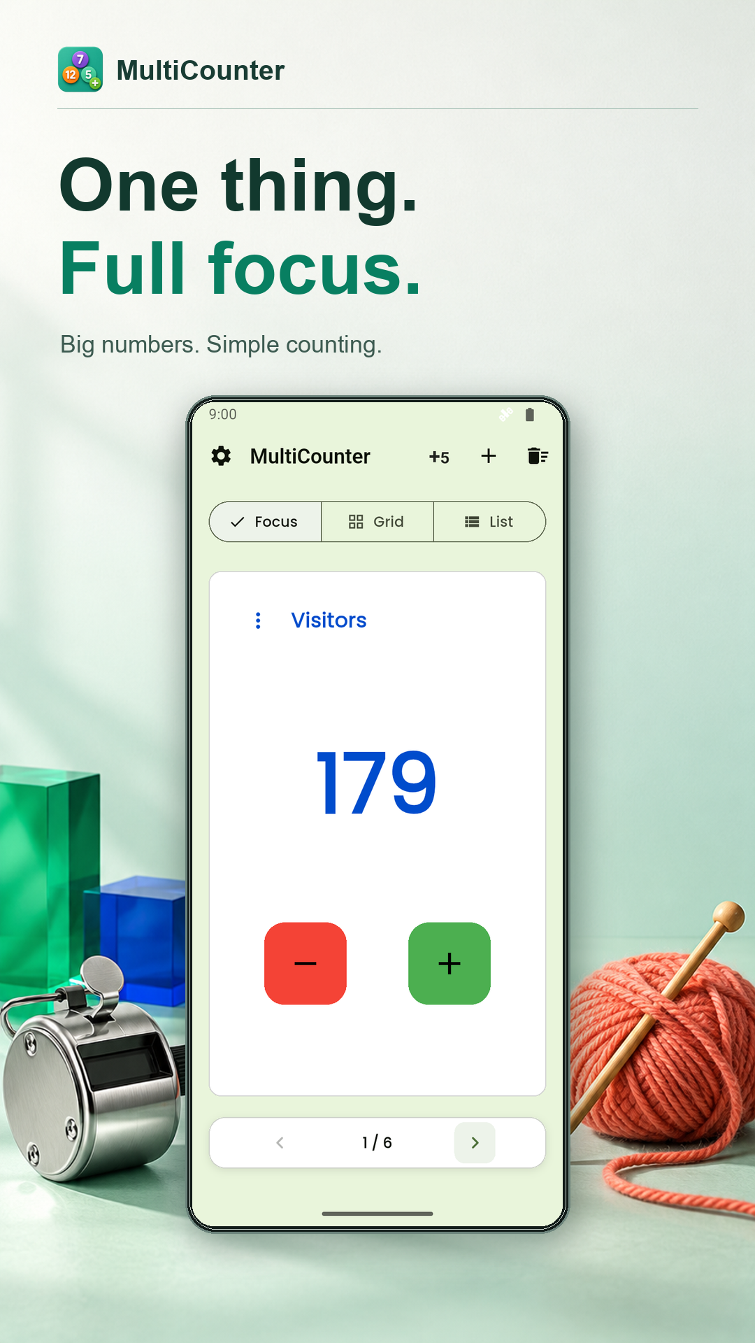 MultiCounter — screenshot 2