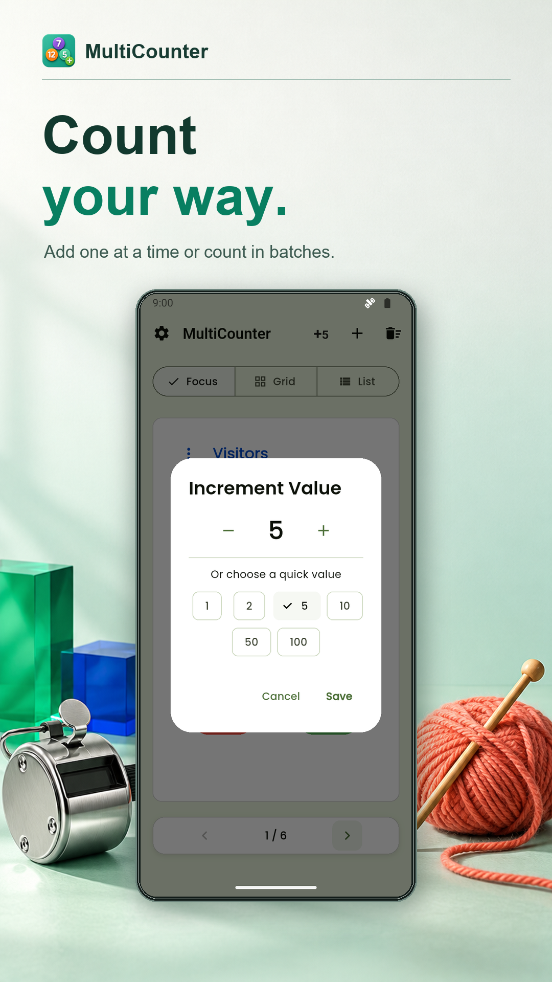 MultiCounter — screenshot 3