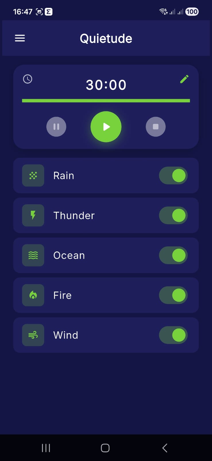 Quietude — screenshot 1