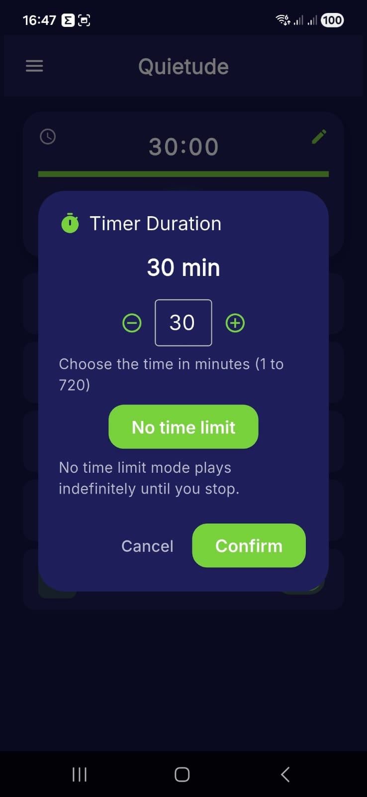Quietude — screenshot 2